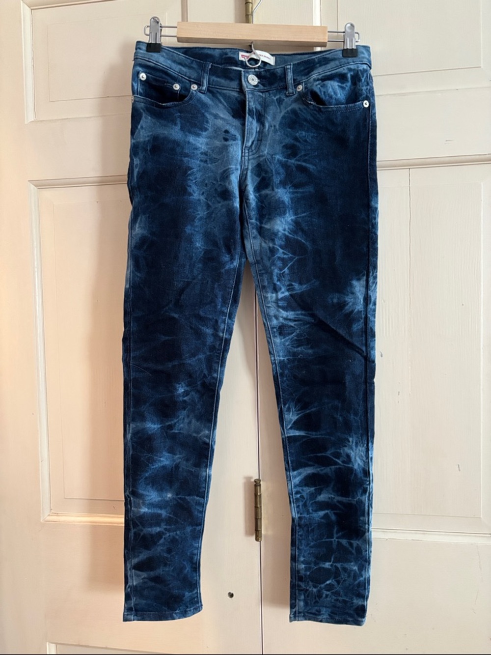 Levi's Kids Tie-Dye Navy Blue Jeans